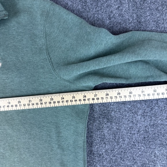 Polo Ralph Lauren Mens XL‎ Green Estate Rib 1/4 Zip Pullover Casual Sweater Pony - Picture 7 of 10